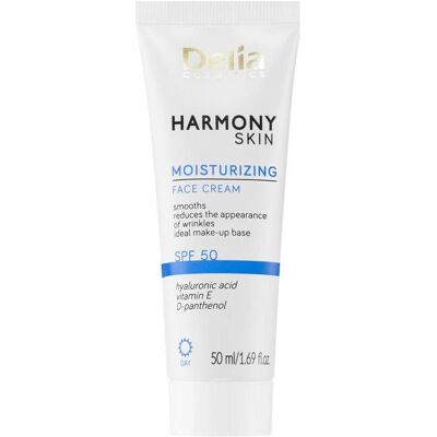Delia Cosmetics Harmony Skin Feuchtigkeitscreme SPF 50 - Gesichtscreme Delia Cosmetics Harmony Skin Feuchtigkeitscreme SPF 50 - Gesichtscreme