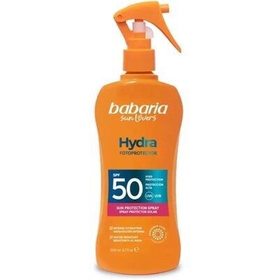 Babaria, Sonnencreme, Es wäre Sun. Aloe Hydra Sfp50 Sonnenschutzspray 200 ml (SPF 50, 200 ml) Babaria, Sonnencreme, Es wäre Sun. Aloe Hydra Sfp50 Sonnenschutzspray 200 ml (SPF 50, 200 ml)