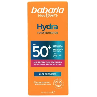 Babaria, Sonnencreme, Es wäre Sun. Hydra Photoprotector Sonnencreme für das Gesicht, Spf50+, 40 ml (SPF 50+, 40 ml) Babaria, Sonnencreme, Es wäre Sun. Hydra Photoprotector Sonnencreme für das Gesicht, Spf50+, 40 ml (SPF 50+, 40 ml)