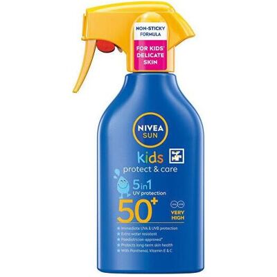 NIVEA, Sonnencreme, NIVEA Sun Kids Protect &, Care krem ochronny w sprayu SPF50+ 250ml (SPF 50+, 250 ml) NIVEA, Sonnencreme, NIVEA Sun Kids Protect &, Care krem ochronny w sprayu SPF50+ 250ml (SPF 50+, 250 ml)