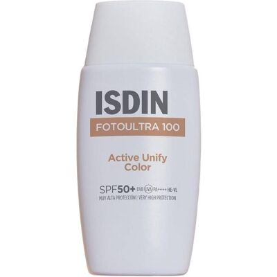 Isdin Fotoultra 100 Active Unify Fusion Fluid Getönt SPF50 - Gesichtssonnenschutz Isdin Fotoultra 100 Active Unify Fusion Fluid Getönt SPF50 - Gesichtssonnenschutz