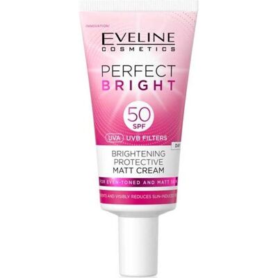 Eveline, Sonnencreme, Cosmetics Perfect Bright Face Cream SPF 50 30ml (SPF 50, 30 ml) Eveline, Sonnencreme, Cosmetics Perfect Bright Face Cream SPF 50 30ml (SPF 50, 30 ml)