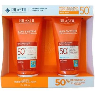 Rilastil Sun System SPF50+ Lotion - Sonnenschutzlotion Rilastil Sun System SPF50+ Lotion - Sonnenschutzlotion