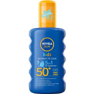 Nivea Sun Protect & Care Kids Spray SPF 50+ Transparent Nivea Sun Protect & Care Kids Spray SPF 50+ Transparent