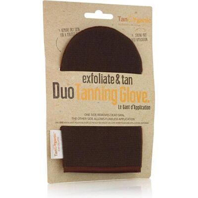 Tan Organic, Selbstbräuner, Application and exfoliating double-sided glove (Duo Tanning & Exfoliating Mitt) (L) Tan Organic, Selbstbräuner, Application and exfoliating double-sided glove (Duo Tanning & Exfoliating Mitt) (L)