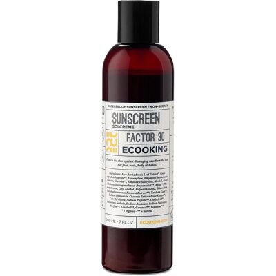 Ecooking, Sonnencreme, Sunscreen SPF 30 200 ml (SPF 30, 200 ml) Ecooking, Sonnencreme, Sunscreen SPF 30 200 ml (SPF 30, 200 ml)