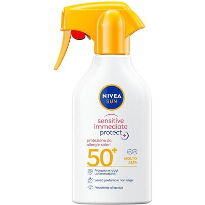 NIVEA, Sonnencreme, Sun Sensitive Immediate Protect Spf50 250 Ml (SPF 50, 250 ml) NIVEA, Sonnencreme, Sun Sensitive Immediate Protect Spf50 250 Ml (SPF 50, 250 ml)