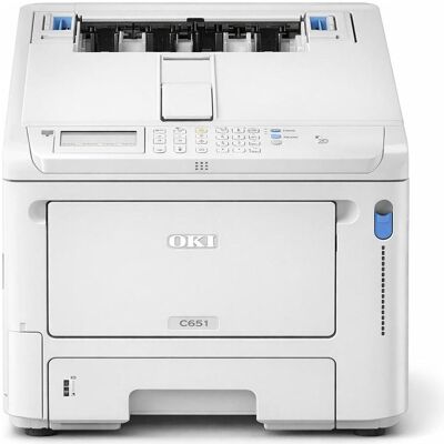 Oki C651dn A4 LED color Drucker (Laser, Farbe), Drucker, Silber Oki C651dn A4 LED color Drucker (Laser, Farbe), Drucker, Silber