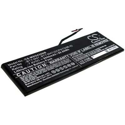NoName Battery for Msi GS43VR PHANTOM PRO-210 etc (4 Zellen), Notebook Akku NoName Battery for Msi GS43VR PHANTOM PRO-210 etc (4 Zellen), Notebook Akku