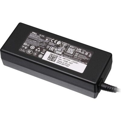 Dell AC-adapter 90.0 Watt (90 W), Notebook Netzteil, Schwarz Dell AC-adapter 90.0 Watt (90 W), Notebook Netzteil, Schwarz