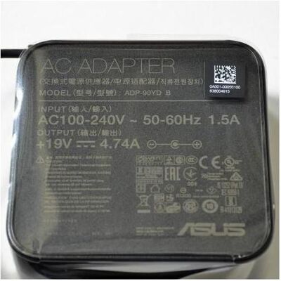 Asus AC Adapter (90 W), Notebook Netzteil, Schwarz Asus AC Adapter (90 W), Notebook Netzteil, Schwarz