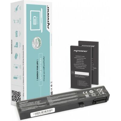 Movano Akku BTY-M6H für MSI CX62 GE62 GE72 GL72 PE70 - 4400 (4400 mAh), Notebook Akku Movano Akku BTY-M6H für MSI CX62 GE62 GE72 GL72 PE70 - 4400 (4400 mAh), Notebook Akku