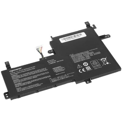 Movano Bateria B31N1842 do Asus Vivobook K513E M513I S513E V531FA X531F - 3600 mAh (41 Wh) (3600 mAh), Notebook Akku Movano Bateria B31N1842 do Asus Vivobook K513E M513I S513E V531FA X531F - 3600 mAh (41 Wh) (3600 mAh), Notebook Akku