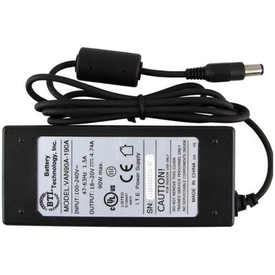 Dell JCF3V power adapter/inverter Indoor 90 W Black (90 W), Notebook Netzteil, Schwarz Dell JCF3V power adapter/inverter Indoor 90 W Black (90 W), Notebook Netzteil, Schwarz