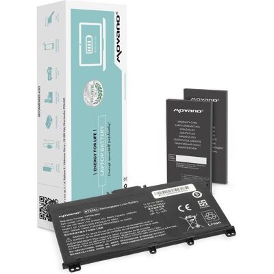 Movano Bateria HT03XL do HP 240 250 255 256 G7 340 348 G5 - 3400 mAh (39 Wh) (3400 mAh), Notebook Akku, Schwarz Movano Bateria HT03XL do HP 240 250 255 256 G7 340 348 G5 - 3400 mAh (39 Wh) (3400 mAh), Notebook Akku, Schwarz