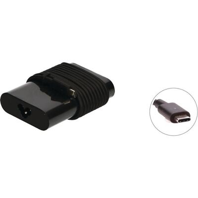 Dell AC Adapter USB Type-C 65W includes power cable (65 W), Notebook Netzteil Dell AC Adapter USB Type-C 65W includes power cable (65 W), Notebook Netzteil