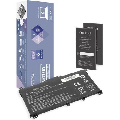 Mitsu Akku - HP Pavilion 14-BP - Lithium-Polymer - 3400mAh Mitsu Akku - HP Pavilion 14-BP - Lithium-Polymer - 3400mAh