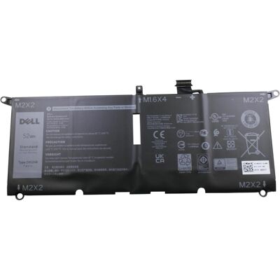 Dell DXGH8 (4 Zellen, 6840 mAh), Notebook Akku, Schwarz Dell DXGH8 (4 Zellen, 6840 mAh), Notebook Akku, Schwarz