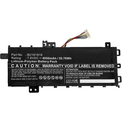 CoreParts Laptop Battery for Asus (4050 mAh), Notebook Akku, Schwarz CoreParts Laptop Battery for Asus (4050 mAh), Notebook Akku, Schwarz