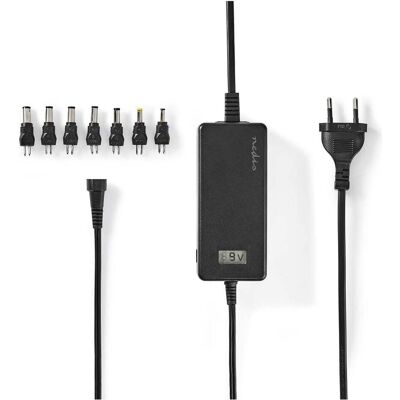 Nedis Universal Power Supply (36 W), Notebook Netzteil, Schwarz Nedis Universal Power Supply (36 W), Notebook Netzteil, Schwarz