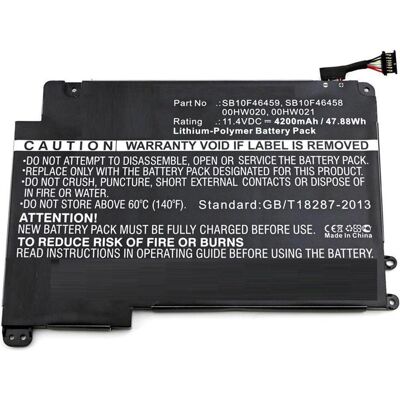 CoreParts MBXLE-BA0179 Notebook-Ersatzteil Akku (1 Zelle, 4200 mAh), Notebook Akku, Schwarz CoreParts MBXLE-BA0179 Notebook-Ersatzteil Akku (1 Zelle, 4200 mAh), Notebook Akku, Schwarz