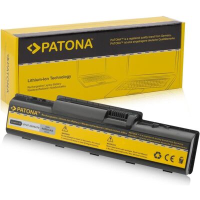 Patona 2232 (6 Zellen, 4400 mAh), Notebook Akku, Schwarz Patona 2232 (6 Zellen, 4400 mAh), Notebook Akku, Schwarz