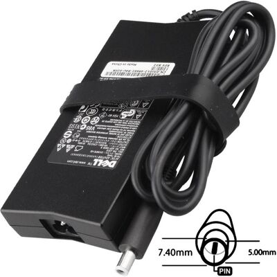 SIL Napájecà adaptÃr, 7..0, originál DELL (130 W), Notebook Netzteil, Schwarz SIL Napájecà adaptÃr, 7..0, originál DELL (130 W), Notebook Netzteil, Schwarz