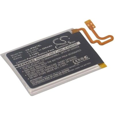 NoName Battery for Apple iPod Nano 7 etc (1 Zelle), Notebook Akku NoName Battery for Apple iPod Nano 7 etc (1 Zelle), Notebook Akku