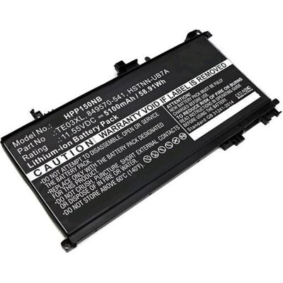 CoreParts MBXHP-BA0080 (5100 mAh), Notebook Akku, Schwarz CoreParts MBXHP-BA0080 (5100 mAh), Notebook Akku, Schwarz