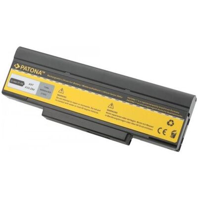 Patona 2102 (9 Zellen, 6600 mAh), Notebook Akku, Schwarz Patona 2102 (9 Zellen, 6600 mAh), Notebook Akku, Schwarz