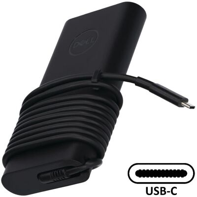 SIL Napájecà adaptÃr, USB-C, originál DELL, Notebook Netzteil, Schwarz SIL Napájecà adaptÃr, USB-C, originál DELL, Notebook Netzteil, Schwarz