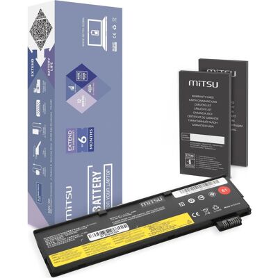 Mitsu Lenovo Thinkpad T470 T570 Akku - Hochleistungs Laptopbatterie Mitsu Lenovo Thinkpad T470 T570 Akku - Hochleistungs Laptopbatterie