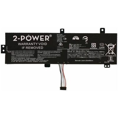 2-Power Main Battery Pack 7.6V 3910mAh (2 Zellen, 4100 mAh), Notebook Akku 2-Power Main Battery Pack 7.6V 3910mAh (2 Zellen, 4100 mAh), Notebook Akku