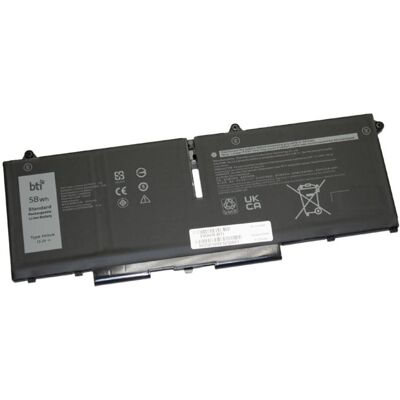 451-BCWY-BTI (4 Zellen, 3820 mAh), Notebook Akku, Schwarz 451-BCWY-BTI (4 Zellen, 3820 mAh), Notebook Akku, Schwarz