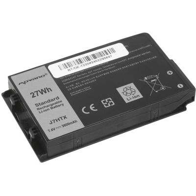 Movano Bateria Bateria J7HTX Dell Latitude 12 Rugged 7202 7212 7220 Tablet (3600 mAh), Notebook Akku Movano Bateria Bateria J7HTX Dell Latitude 12 Rugged 7202 7212 7220 Tablet (3600 mAh), Notebook Akku
