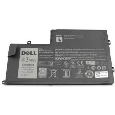 Dell Battery 43WHR 3 Cell Lithium (3 Zellen), Notebook Akku, Schwarz Dell Battery 43WHR 3 Cell Lithium (3 Zellen), Notebook Akku, Schwarz