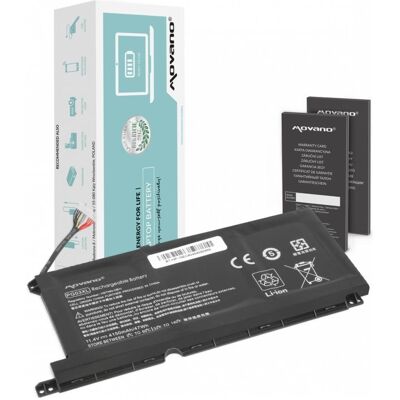 Movano PG03XL Akku für HP 15-DH, 15-EC, 15-DK, 16-A – 4150 mAh (4150 mAh), Notebook Akku Movano PG03XL Akku für HP 15-DH, 15-EC, 15-DK, 16-A – 4150 mAh (4150 mAh), Notebook Akku