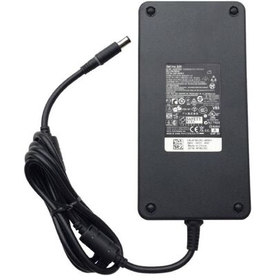 Dell AC Adapter PWS M6500 US-Version 240W 19.5V 12.3A OEM (240 W), Notebook Netzteil, Schwarz Dell AC Adapter PWS M6500 US-Version 240W 19.5V 12.3A OEM (240 W), Notebook Netzteil, Schwarz