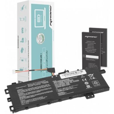 Movano Bateria Bateria B21N1818 do Asus Vivobook 15 A512 R512 X512 (4150 mAh), Notebook Akku Movano Bateria Bateria B21N1818 do Asus Vivobook 15 A512 R512 X512 (4150 mAh), Notebook Akku