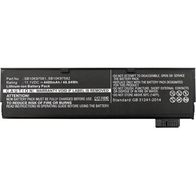 CoreParts MicroBattery MBXLE-BA0144 (4400 mAh), Notebook Akku, Schwarz CoreParts MicroBattery MBXLE-BA0144 (4400 mAh), Notebook Akku, Schwarz