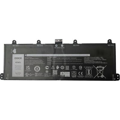 Dell BTRY,PRI,40WHR,2C,LITH,BYD (2 Zellen), Notebook Akku Dell BTRY,PRI,40WHR,2C,LITH,BYD (2 Zellen), Notebook Akku