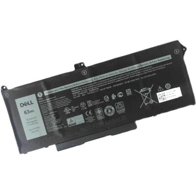Dell BTRY,PRI,63WHR,4C,LITH,SWD (4 Zellen, 3941 mAh), Notebook Akku Dell BTRY,PRI,63WHR,4C,LITH,SWD (4 Zellen, 3941 mAh), Notebook Akku