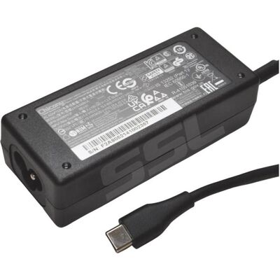 HP AC ADAPTER 45W USB-C NPFC 3PIN (45 W), Notebook Netzteil, Schwarz HP AC ADAPTER 45W USB-C NPFC 3PIN (45 W), Notebook Netzteil, Schwarz