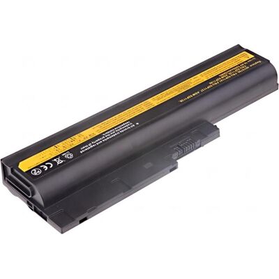 T6 Power Baterie IBM ThinkPad T500, T60, T61, R500, R60, R61, Z60m, Z61m, SL500, 6cell (6 Zellen, 5200 mAh), Notebook Akku, Schwarz T6 Power Baterie IBM ThinkPad T500, T60, T61, R500, R60, R61, Z60m, Z61m, SL500, 6cell (6 Zellen, 5200 mAh), Notebook Akku, Schwarz