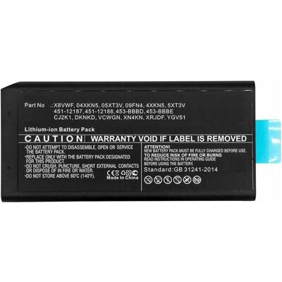 CoreParts Laptop Battery for Dell (3450 mAh), Notebook Akku, Schwarz CoreParts Laptop Battery for Dell (3450 mAh), Notebook Akku, Schwarz