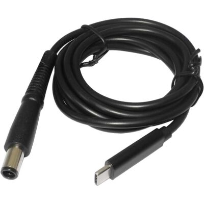 PowerGuard USB-C Dell Notebook PD Fast Charge 1.5m (7.4 x 5.0mm, 0.6mm) 65W (65 W), Notebook Netzteil, Schwarz PowerGuard USB-C Dell Notebook PD Fast Charge 1.5m (7.4 x 5.0mm, 0.6mm) 65W (65 W), Notebook Netzteil, Schwarz