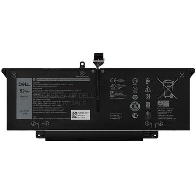 Dell Battery, 52WHR, 4 Cell (4 Zellen, 6840 mAh), Notebook Akku Dell Battery, 52WHR, 4 Cell (4 Zellen, 6840 mAh), Notebook Akku