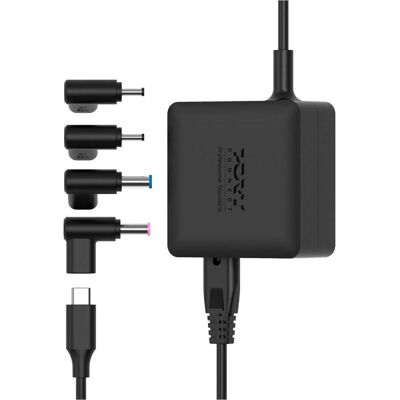 Port Designs Power Supply (65 W), Notebook Netzteil, Schwarz Port Designs Power Supply (65 W), Notebook Netzteil, Schwarz