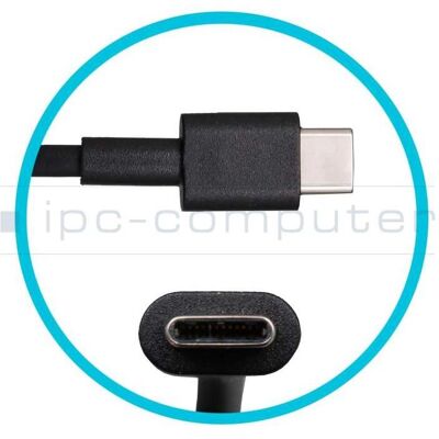 Dell 65W 3 Pin Type C Series with EU Plug (65 W), Notebook Netzteil Dell 65W 3 Pin Type C Series with EU Plug (65 W), Notebook Netzteil