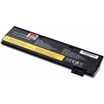 T6 Power Baterie Lenovo ThinkPad T470, T480, T570, T580, P51s, P52s,,, 6cell (6 Zellen, 5200 mAh), Notebook Akku, Schwarz T6 Power Baterie Lenovo ThinkPad T470, T480, T570, T580, P51s, P52s,,, 6cell (6 Zellen, 5200 mAh), Notebook Akku, Schwarz